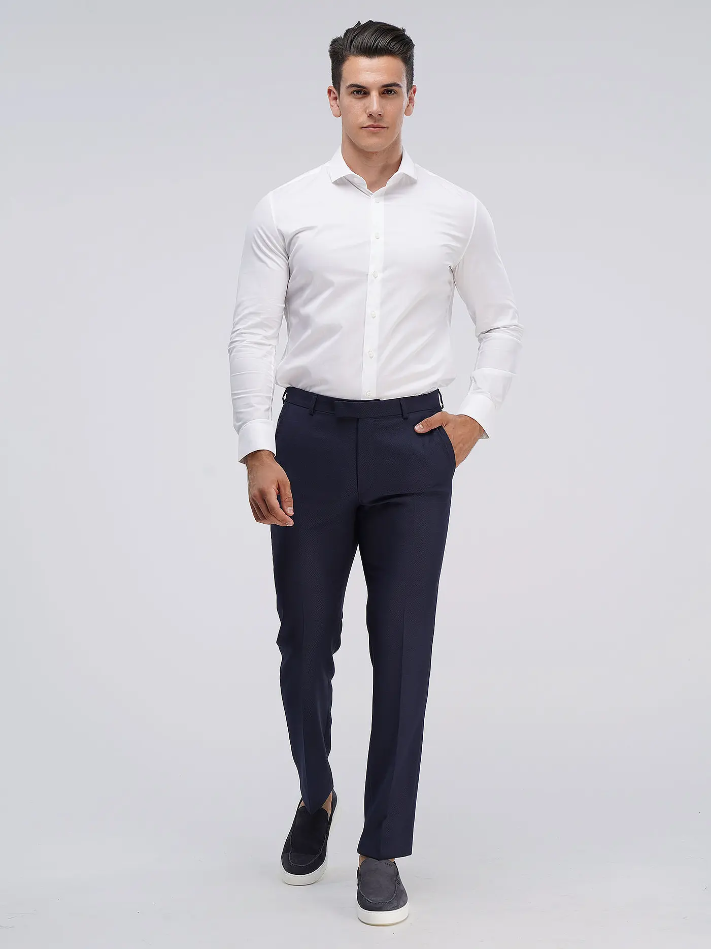 DRYKORN | Hemd Slim Fit ELIAS | weiss